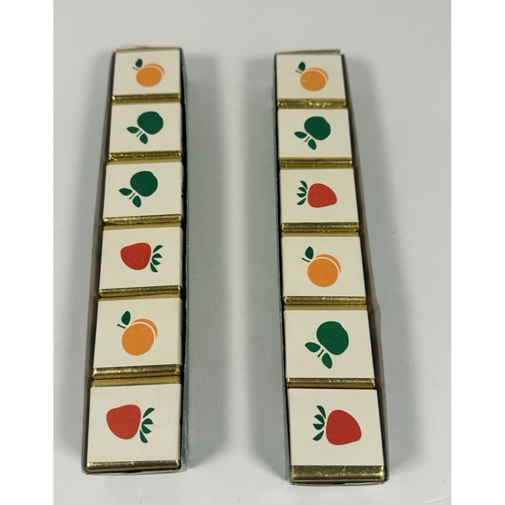 San Francisco Soap Company Bath Cubes Lot NEW! Fruit Apricot Apple VTG